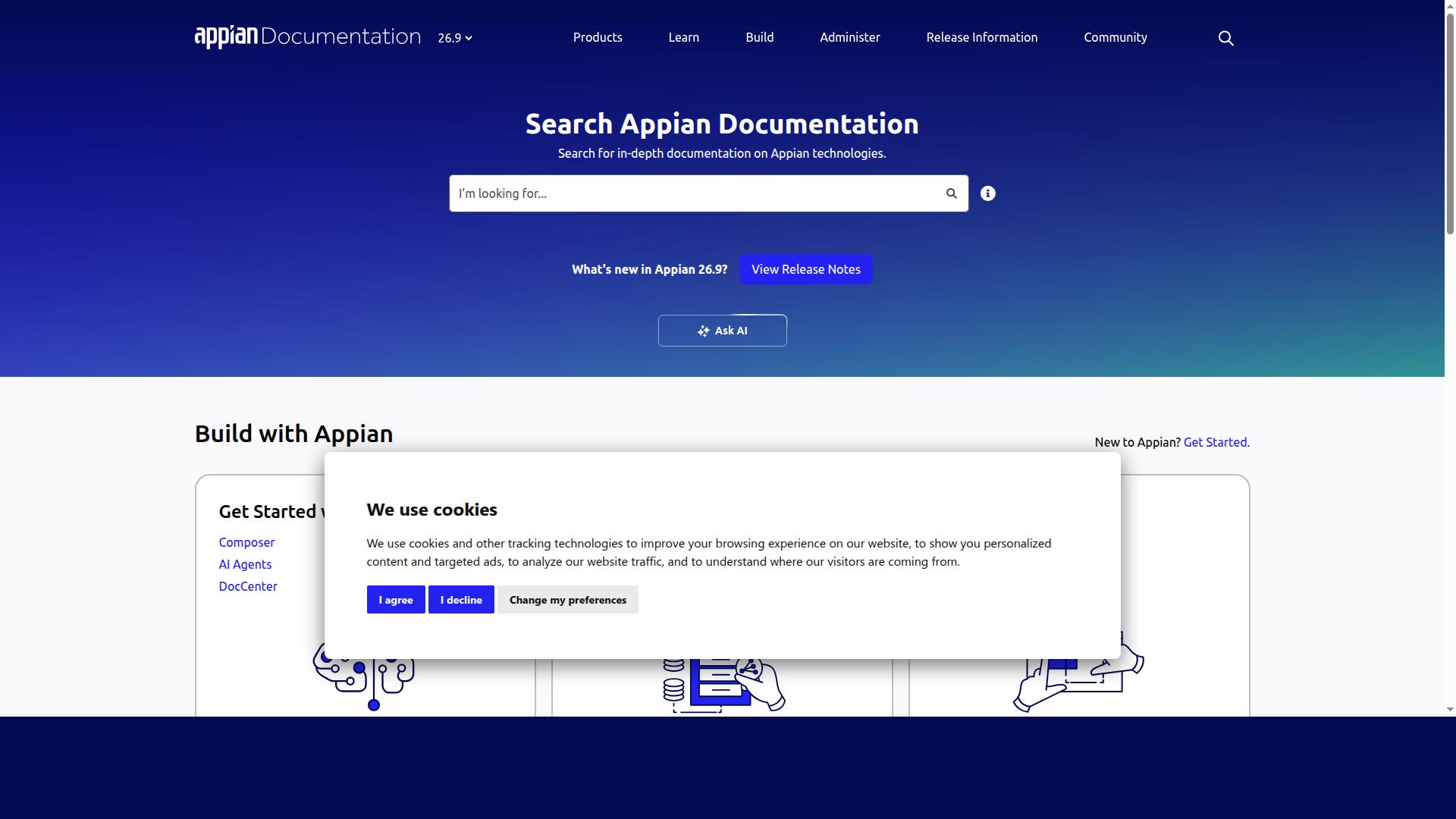 Appian website